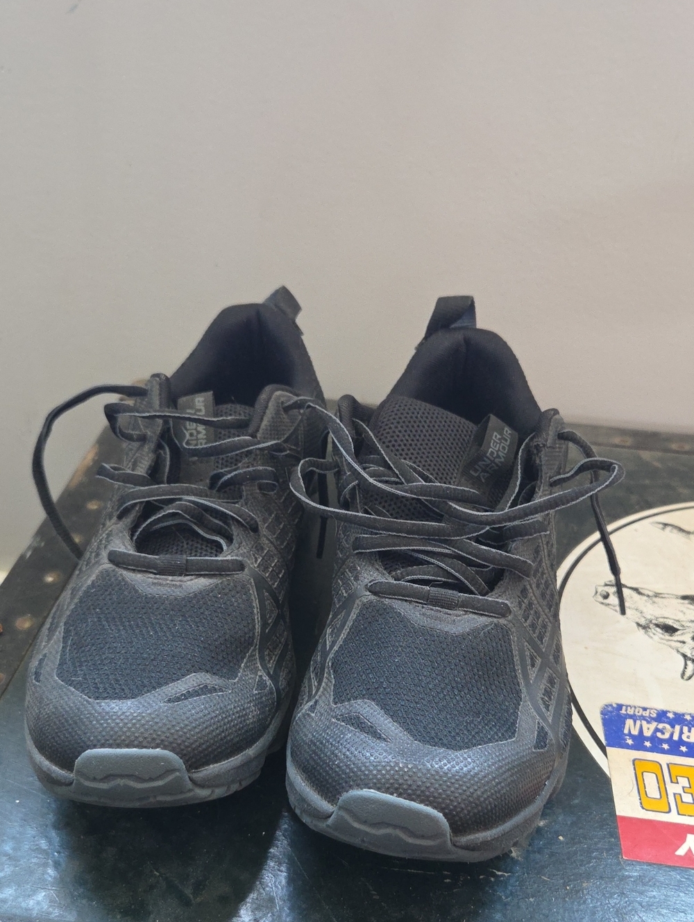 Under Armour Black Athletic Sneakers